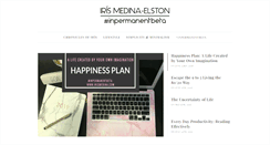 Desktop Screenshot of irismedina.com